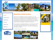 Tablet Screenshot of hotelcocoloco.com